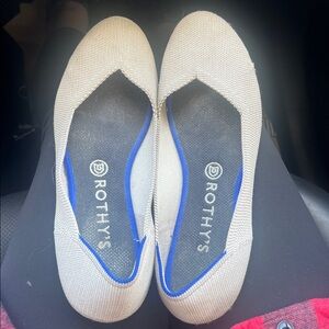 Rothy's Cream Flats